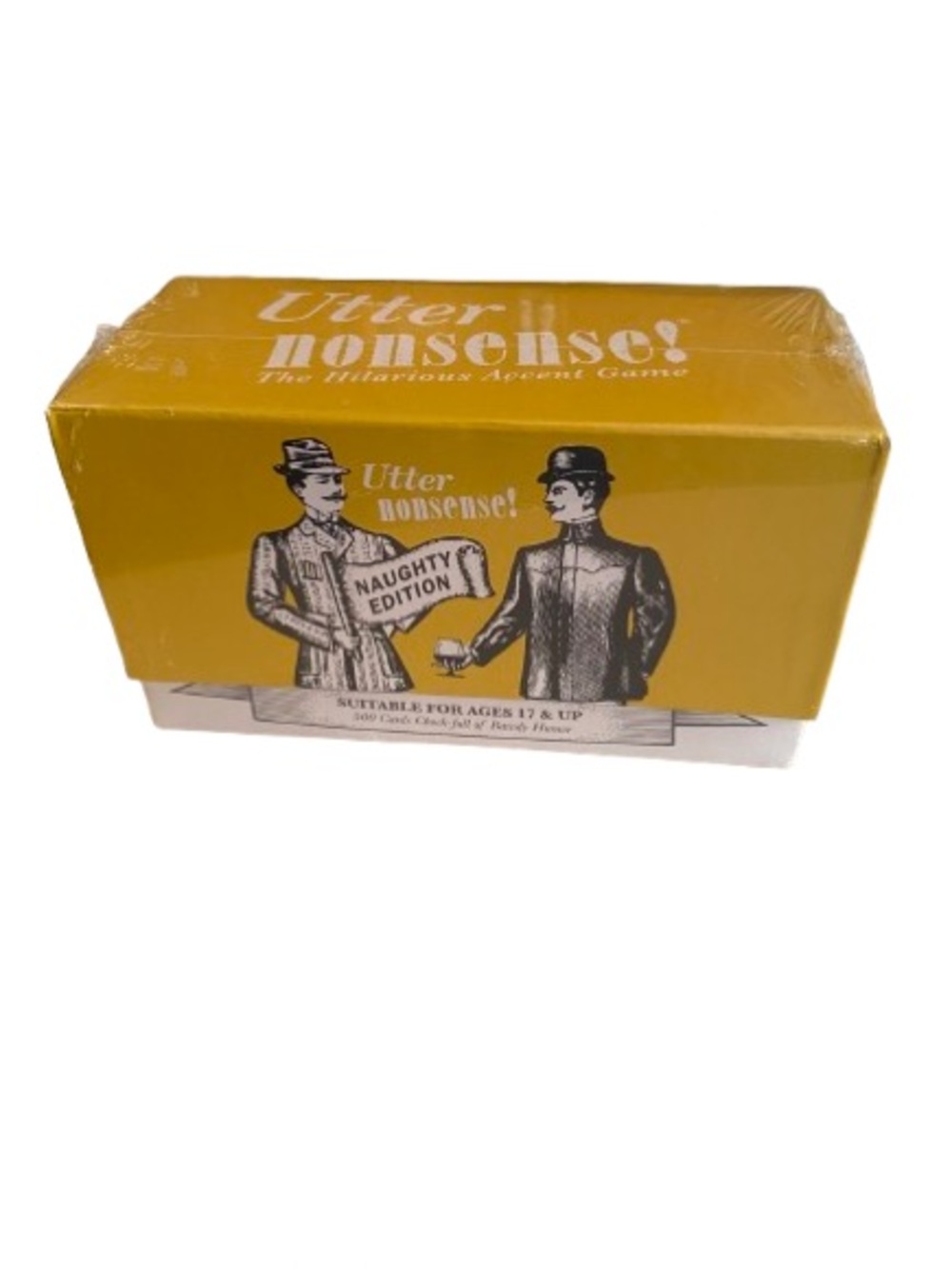 Utter Nonsense! Naughty Edition Card Game  by Playmonster NEW in Sealed Box